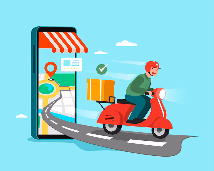 TFT Company team of professional delivery riders